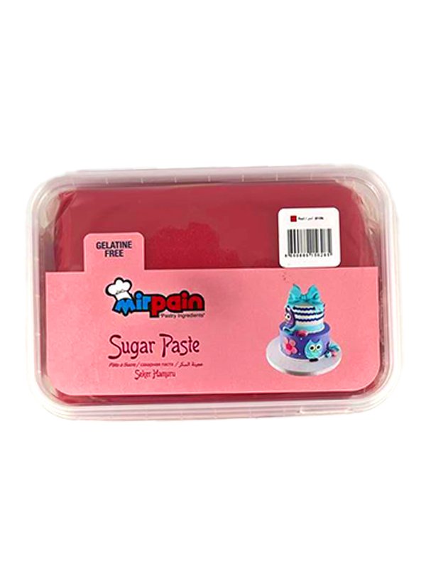 Mirpain Sugar Paste Red 1 KG